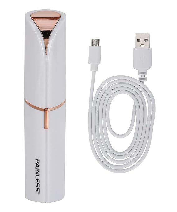 Painless USB Rechargeable Hair Remover Shaver for Women