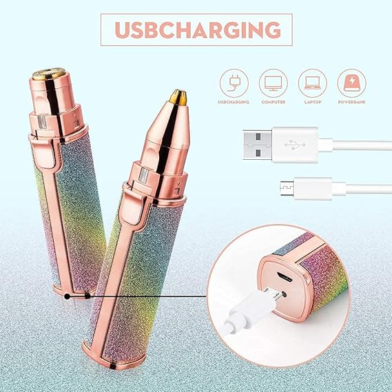 LIONWY Portable eyebrow trimmer for women