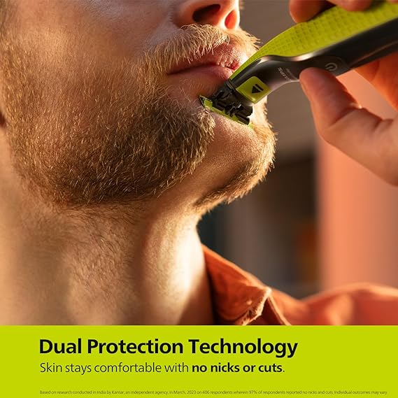 Philips OneBlade Hybrid Trimmer & Shaver for Men | QP2724