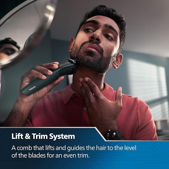 Philips Pro Beard Trimmer 2.5X higher precision Battery indicator New Model (BT3431/30)