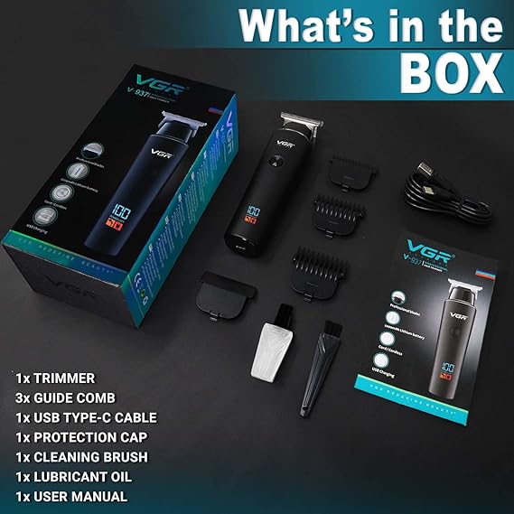 VGR V-937 Professional Corded & Cordless Hair Trimmer