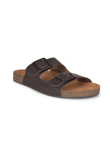 Bata LUCIUS MULE Brown Casual Slipon Open Toe Mule Thong Slipper For Men, Brown