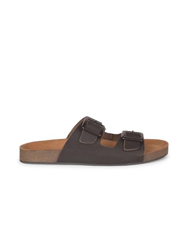 Bata LUCIUS MULE Brown Casual Slipon Open Toe Mule Thong Slipper For Men, Brown