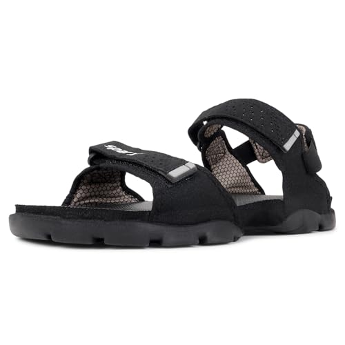 SPARX Mens Ss 119 Sport Sandal, Black & Grey