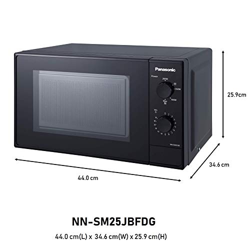 Panasonic 20 L Solo Microwave Oven (NN-SM25JBFDG)