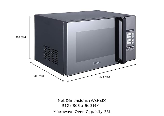 Haier 25 L Convection Microwave Oven (HIL2501CBSH)