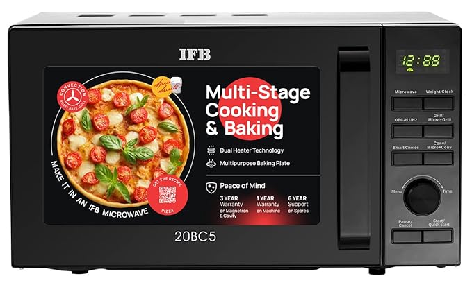 IFB 20BC5 20 L Convection Microwave Oven