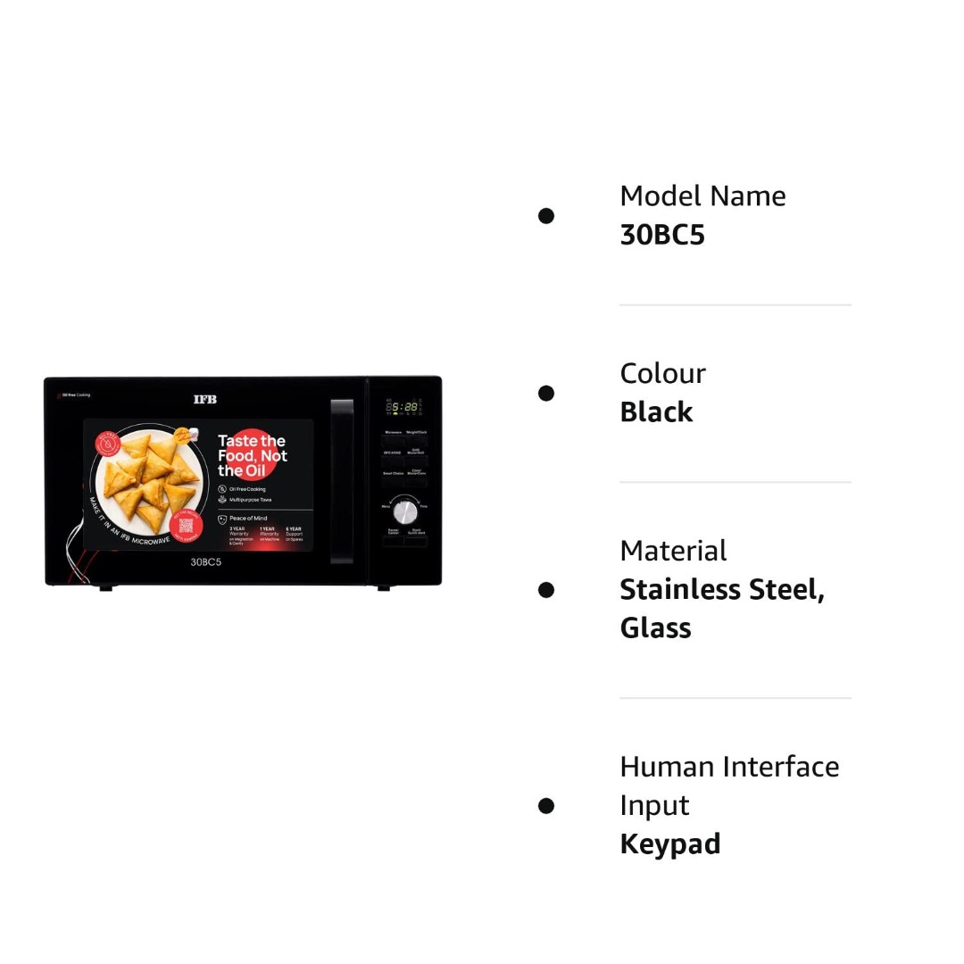 IFB 30BC5 30 L Convection Microwave Oven