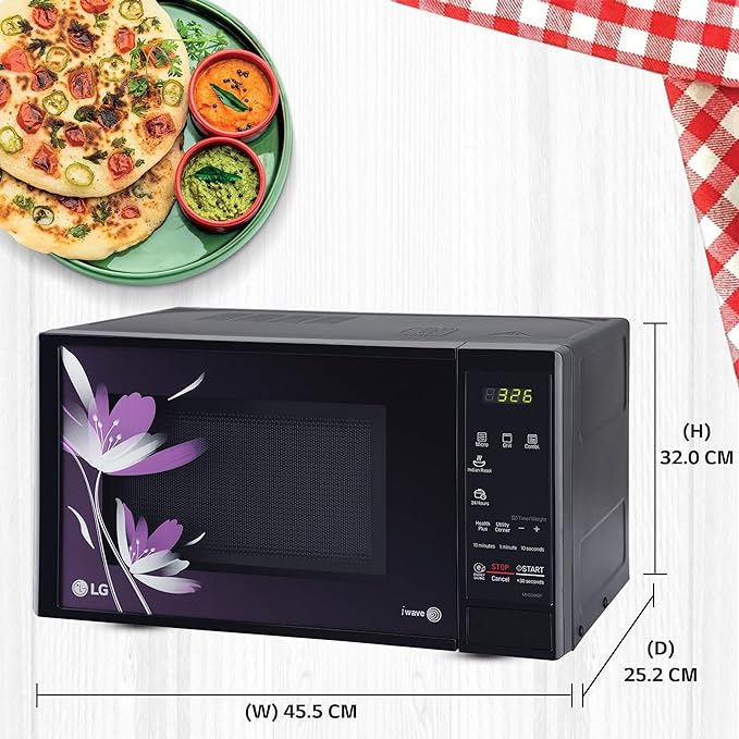 LG MH2044BP 20 L Grill Microwave Oven