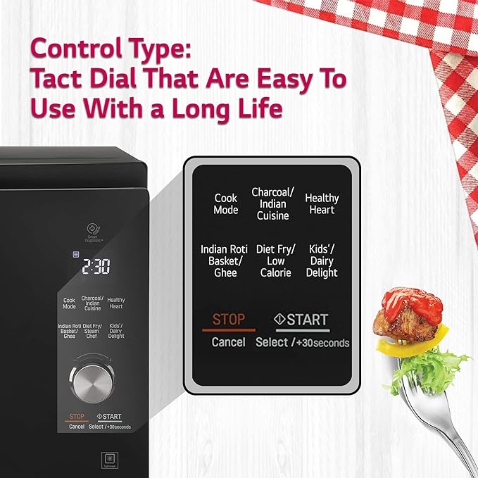 LG MJEN326SF 32 L Convection Microwave Oven