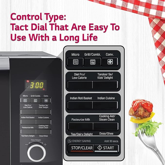 LG MC3286BIUM 32 L Convection Microwave Oven