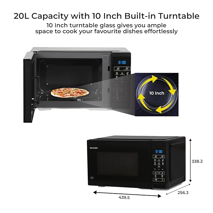 Sharp 20 L Solo Microwave Oven
