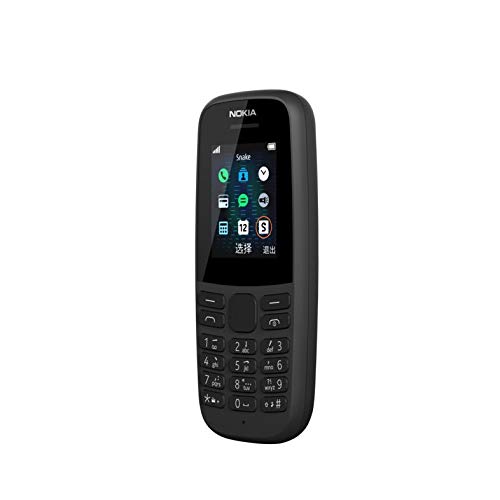 Nokia 105 Dual SIM | Basic Keypad Phone | Compact Design | Long Battery Life | Dual SIM