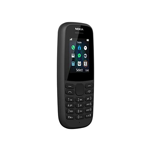Nokia 105 Dual SIM | Basic Keypad Phone | Compact Design | Long Battery Life | Dual SIM