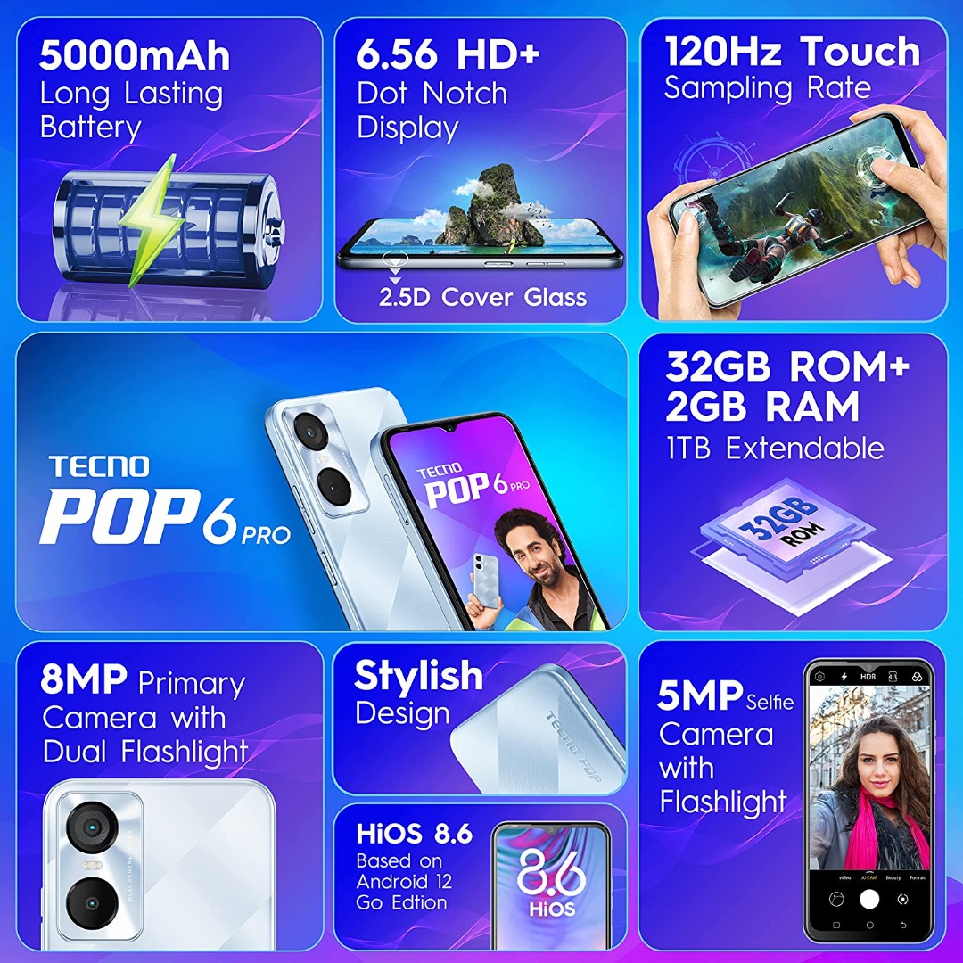 Tecno POP 6 Pro