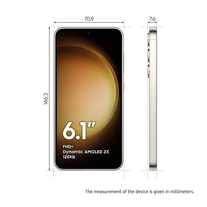 Samsung Galaxy S23 5G | 50MP Triple Camera | Dynamic AMOLED 120Hz Display | 3900mAh Battery | Snapdragon 8 Gen 2