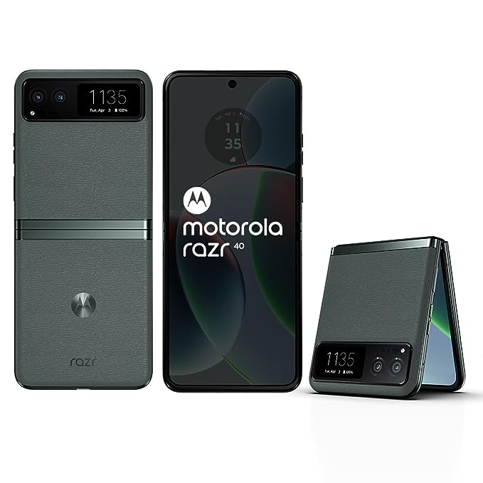 Motorola Razr 40 5G | 64MP Triple Camera | Foldable POLED 144Hz Display | 4200mAh Battery | Snapdragon 7 Gen 1