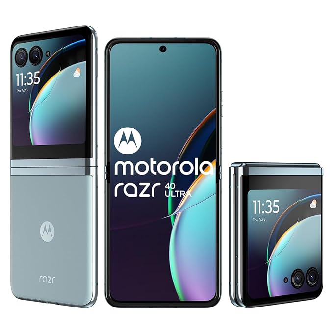 Motorola Razr 40 Ultra 5G | 12MP Triple Camera | Foldable POLED 165Hz Display | 3800mAh Battery | Snapdragon 8+ Gen 1