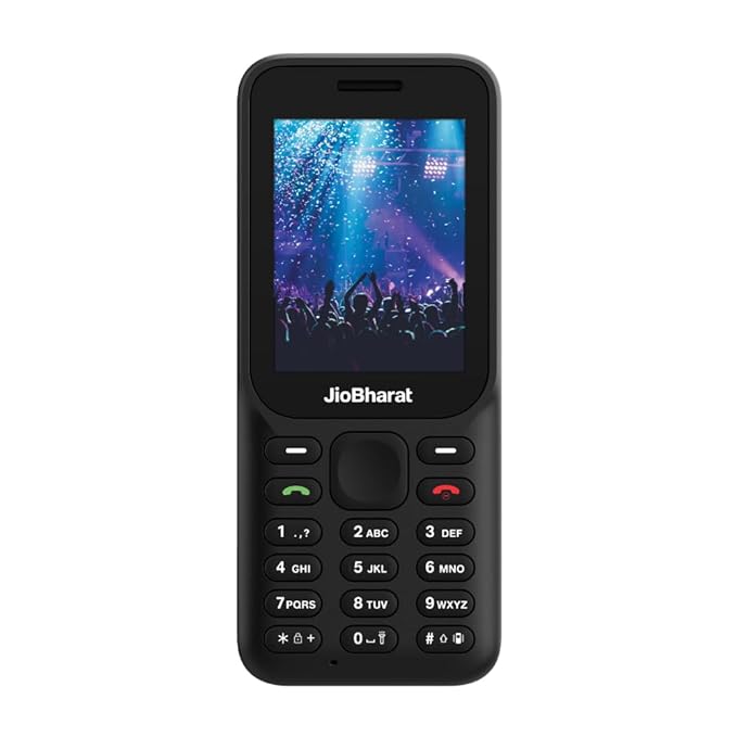 JioBharat B1 4G | Keypad Phone | 2.4 inch Display | 2000mAh Battery | 4G Connectivity