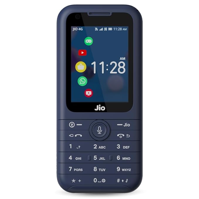 JioPhone Prima 4G | Keypad Phone | Premium Design | 2500mAh Battery | 4G Connectivity