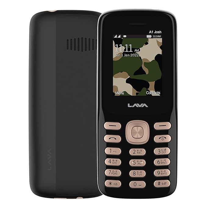 Lava A1 Josh with BOL Keypad Mobile Gold
