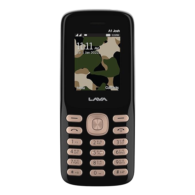 Lava A1 Josh with BOL Keypad Mobile Gold