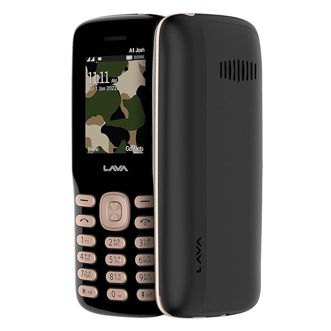 Lava A1 Josh with BOL Keypad Mobile Gold