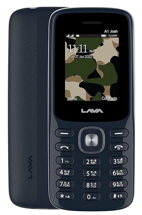 Lava A1 Josh with BOL Keypad Mobile Silver