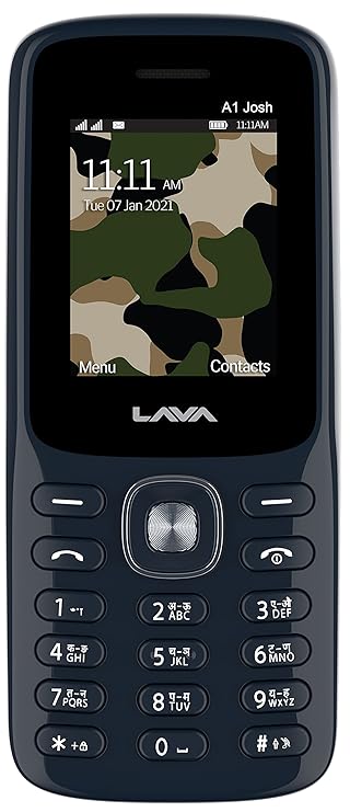 Lava A1 Josh with BOL Keypad Mobile Silver