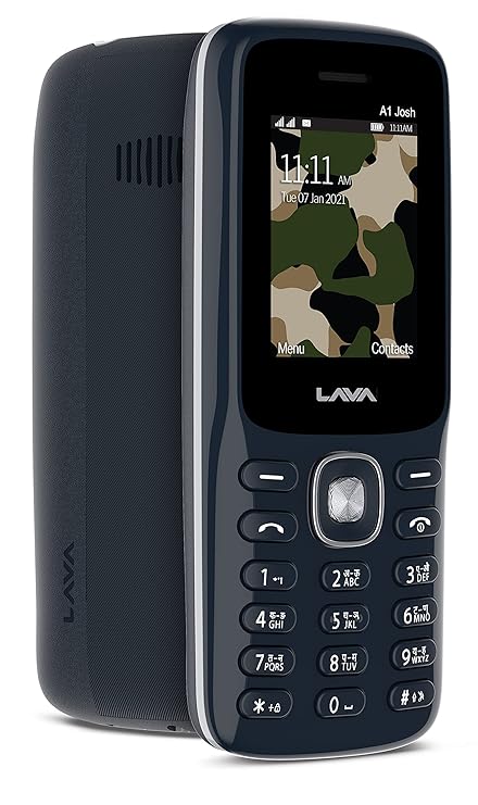 Lava A1 Josh with BOL Keypad Mobile Silver