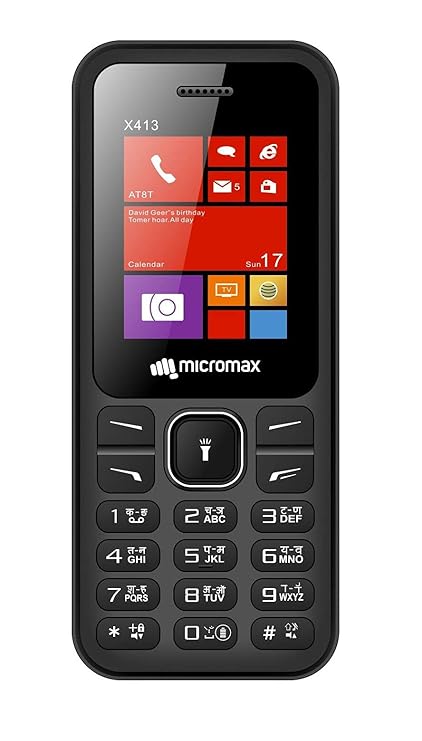 Micromax X413 Keypad Mobile