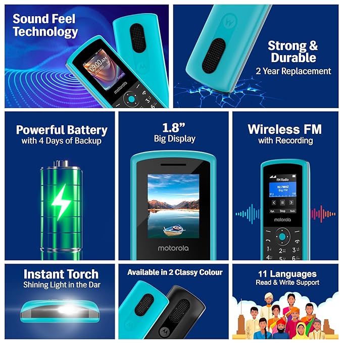 Motorola A10G Dual Sim keypad Mobile