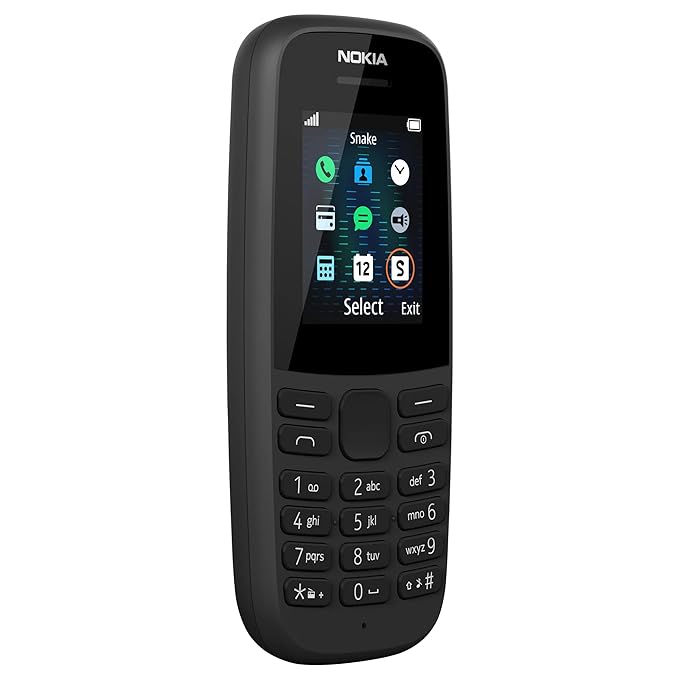 Nokia 105 Single SIM Keypad Phone (Model 2020)