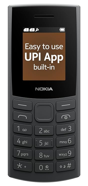 Nokia 106 4G | 4G Keypad Phone | 1.8 inch Display | 900mAh Battery | Dual SIM