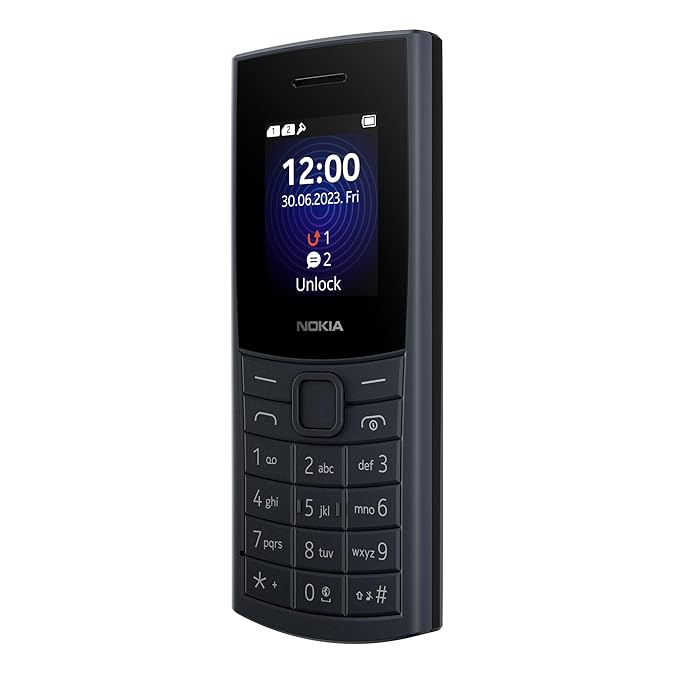 Nokia 110 4G | 4G Keypad Phone | 1.8 inch Display | 1020mAh Battery | Wireless FM Radio