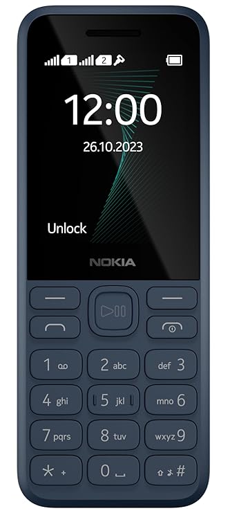 Nokia 130 Music | Keypad Phone | MP3 Player | 1450mAh Battery | Wired FM Radio