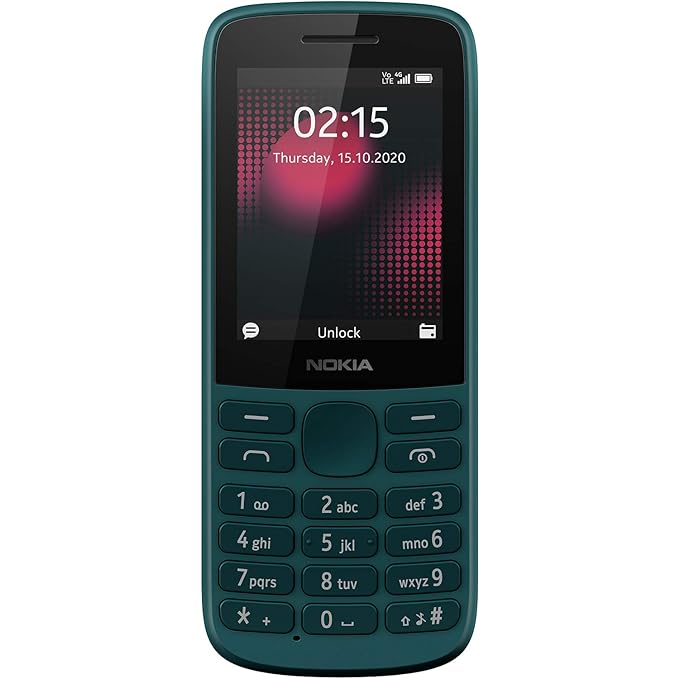 Nokia 215 4G | 4G Keypad Phone | 2.4 inch Display | 1150mAh Battery | Dual SIM