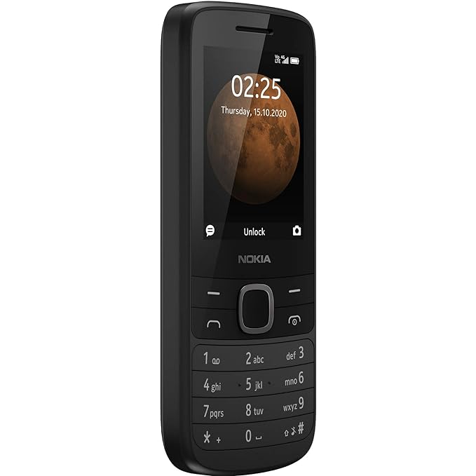 Nokia 225 4G | 4G Keypad Phone | 2.4 inch Display | 1150mAh Battery | Premium Finish