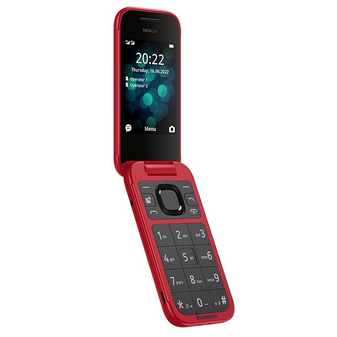 Nokia 2660 Flip 4G | 4G Flip Keypad Phone | 2.8 inch Display | 1450mAh Battery | Dual SIM