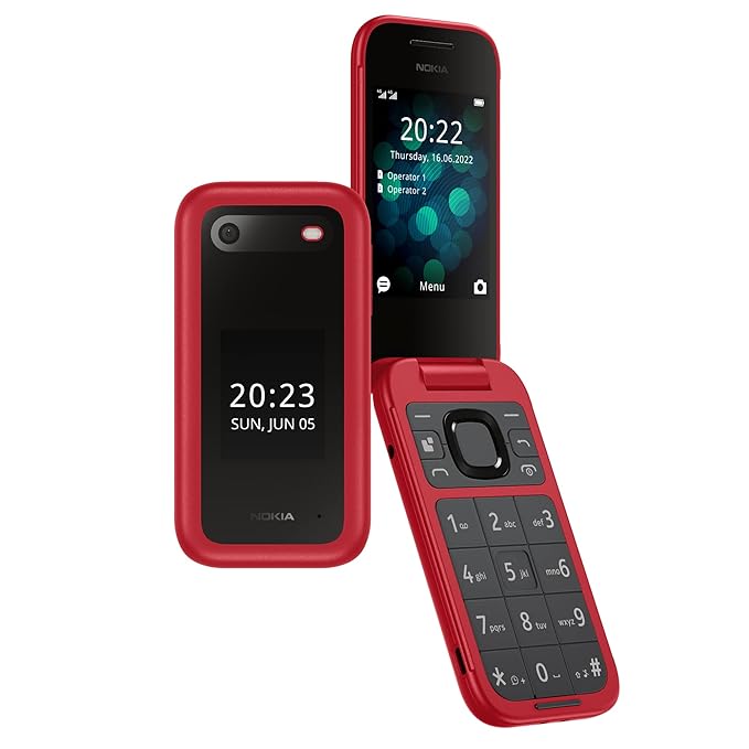Nokia 2660 Flip 4G | 4G Flip Keypad Phone | 2.8 inch Display | 1450mAh Battery | Dual SIM