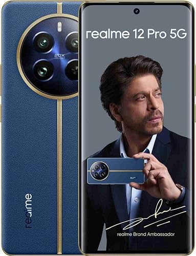 Realme 12 Pro 5G | 50MP OIS Triple Camera | AMOLED 120Hz Display | 5000mAh Battery | Snapdragon 6 Gen 1