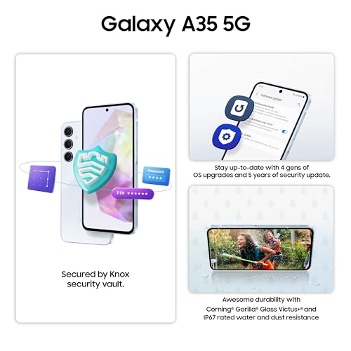 Samsung Galaxy A35 5G | 50MP OIS Triple Camera | Super AMOLED 120Hz Display | 5000mAh Battery | Exynos 1380