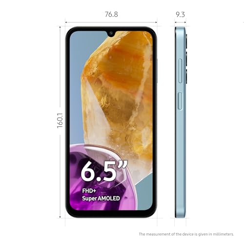 Samsung Galaxy M55 5G | 50MP OIS Triple Camera | Super AMOLED 120Hz Display | 6000mAh Battery | Snapdragon 7 Gen 1