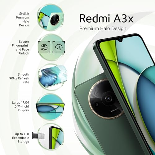 Redmi A3x | 8MP Dual Camera | 90Hz Display | 5000mAh Battery | Helio G36