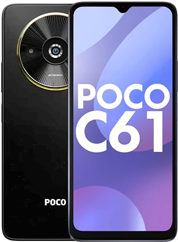 POCO C61 | 8MP Dual Camera | 60Hz Display | 5000mAh Battery | Helio G36