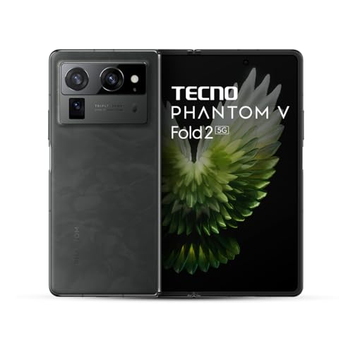 Tecno Phantom V Fold 2 5G | 50MP Triple Camera | Foldable AMOLED Display | 5750mAh Battery | Dimensity 9300