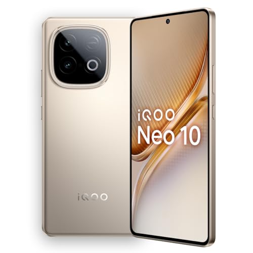 iQOO Neo 10 5G | 50MP Camera | AMOLED 144Hz Display | 7000mAh Battery | Snapdragon 8s Gen 4