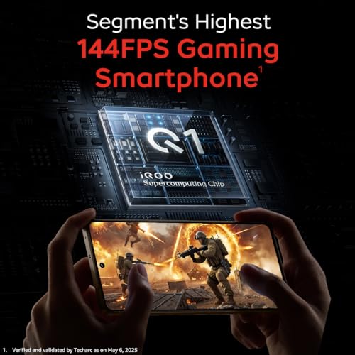 iQOO Neo 10 5G | 50MP Camera | AMOLED 144Hz Display | 7000mAh Battery | Snapdragon 8s Gen 4