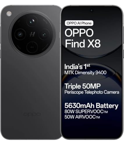 OPPO Find X8 Pro 5G | 50MP Hasselblad Quad Camera | AMOLED 120Hz Display | 5910mAh Battery | Dimensity 9400
