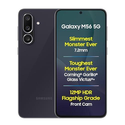 Samsung Galaxy M56 5G | 50MP OIS Camera | 120Hz AMOLED Display | 5000mAh Battery | Exynos 1480 Processor